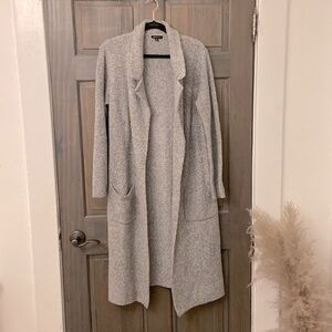 Gray Dynamite Knitted Jacket